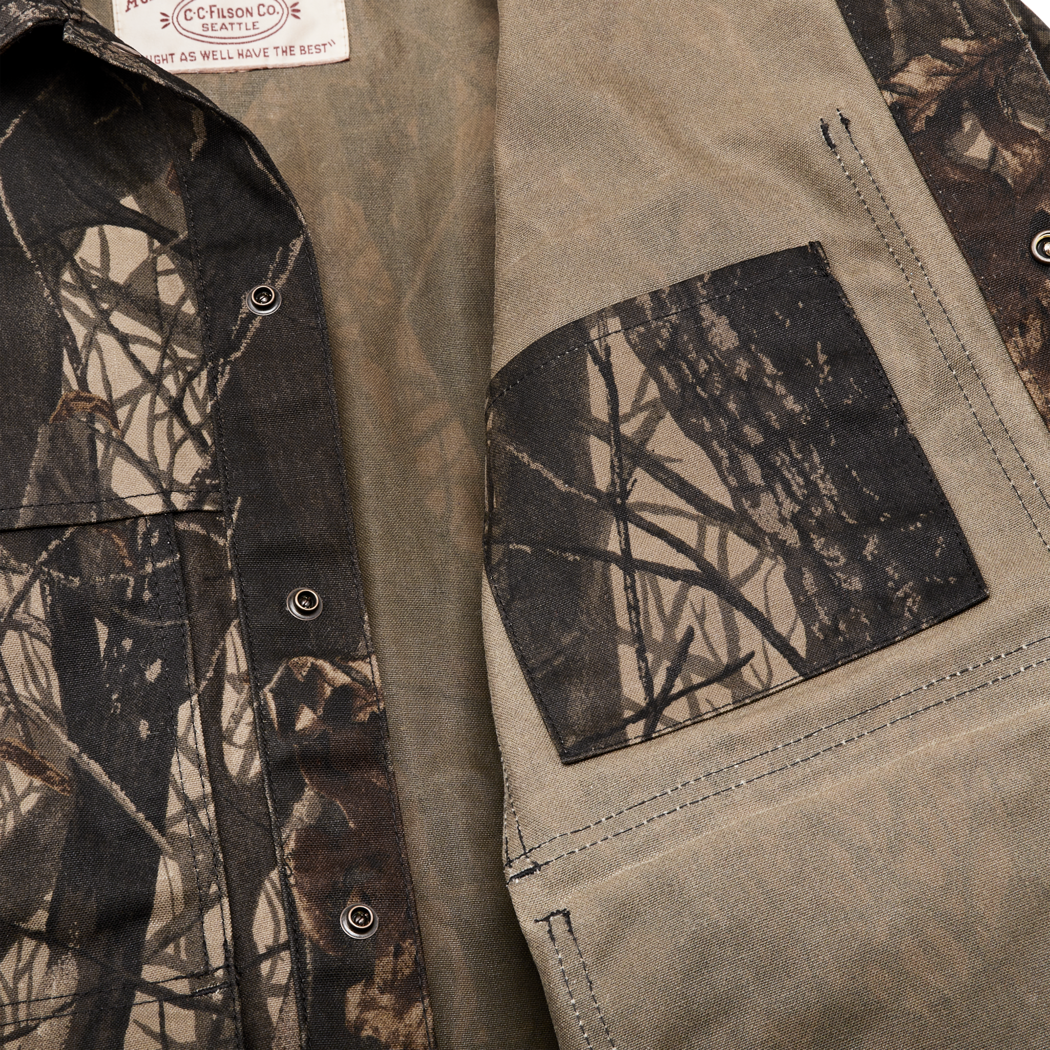 Tin Cloth Cruiser Jacket - Realtree Hardwoods Camo - Image 4