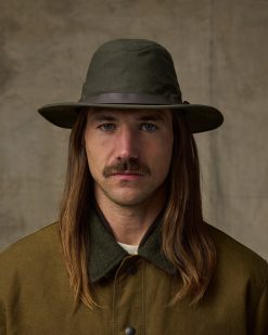 Tin Cloth Packer Hat - Otter Green