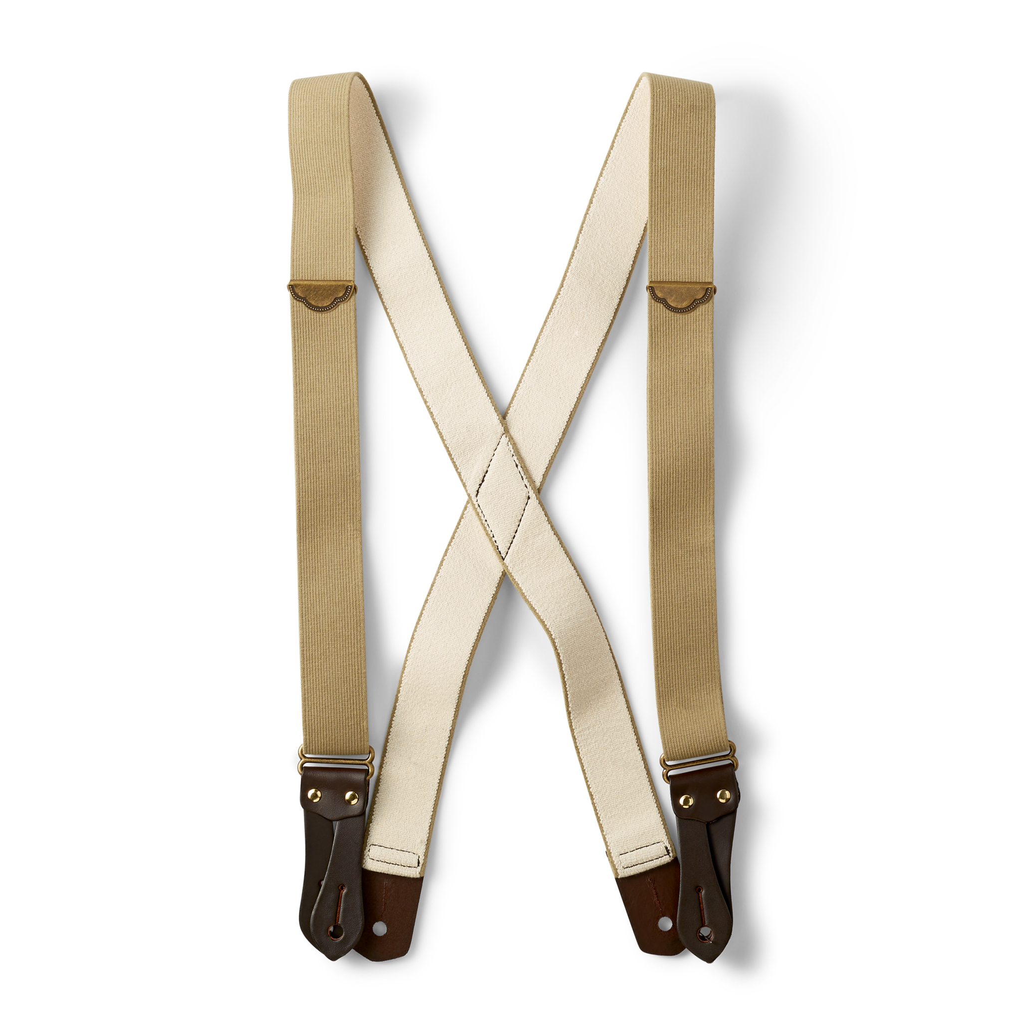 Tab Suspenders - Tan