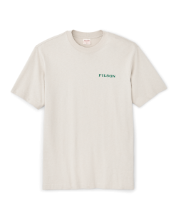 Frontier Logo T-shirt - Cliff Gray / Scenic Mark