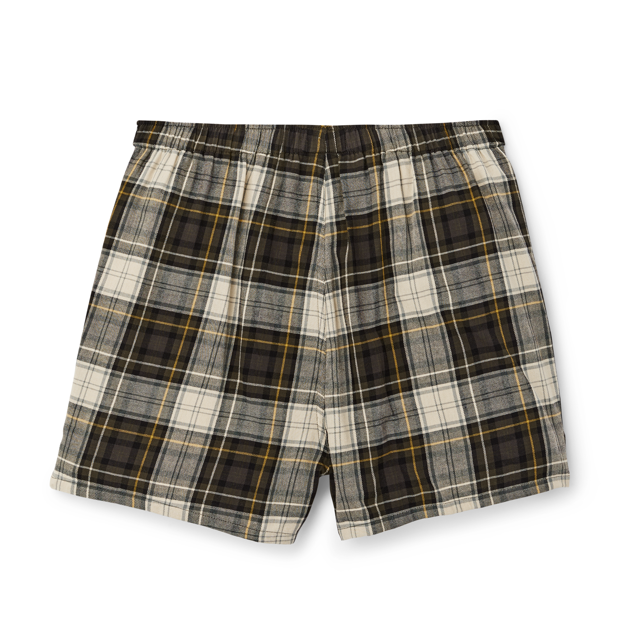 Smokey Bear Lounge Shorts - Forest Hunt Plaid - Image 2
