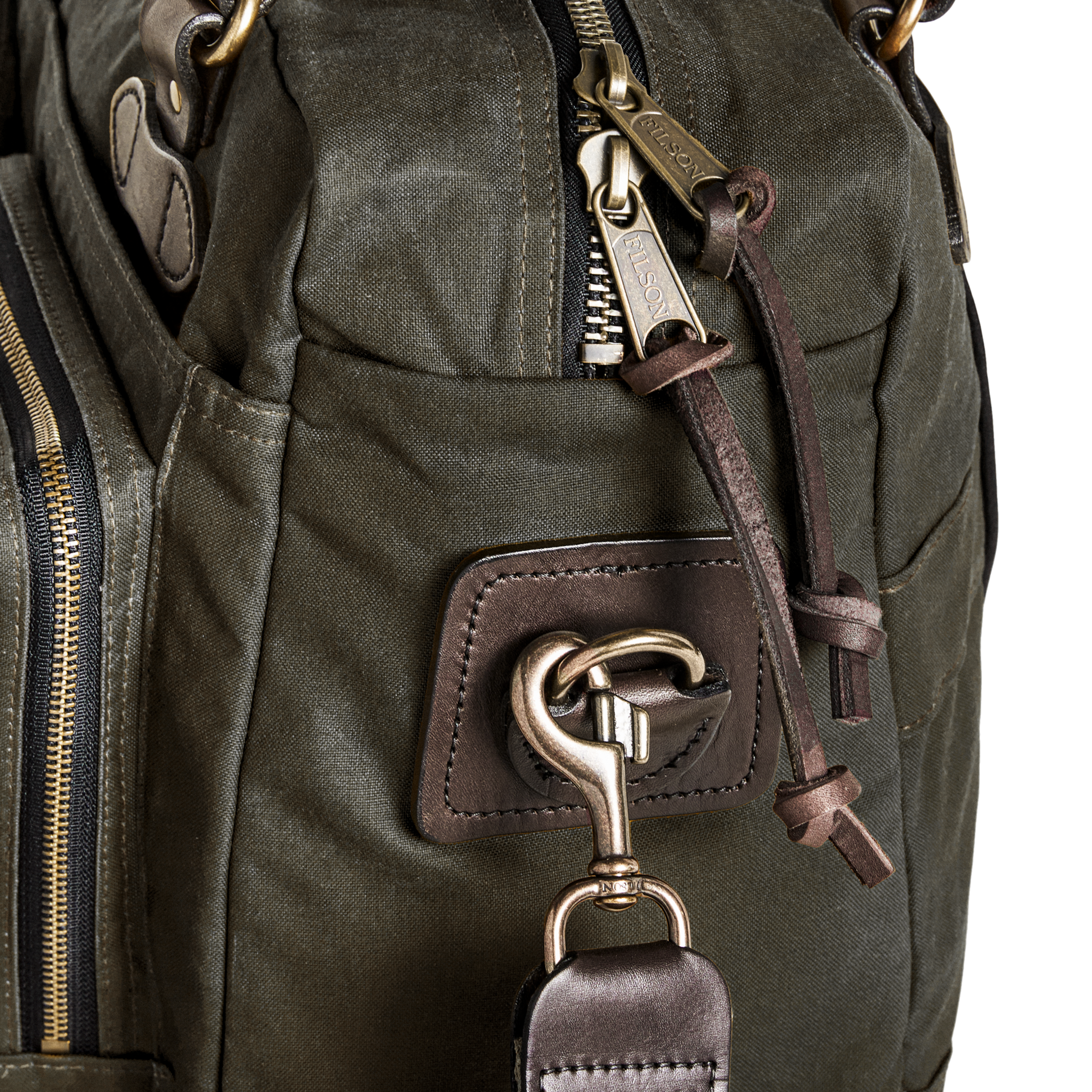 48 Hour Tin Cloth Duffle Bag - Otter Green - Image 5