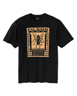 Filson X Housefly Frontier Graphic T-shirt - Black / Worldwide
