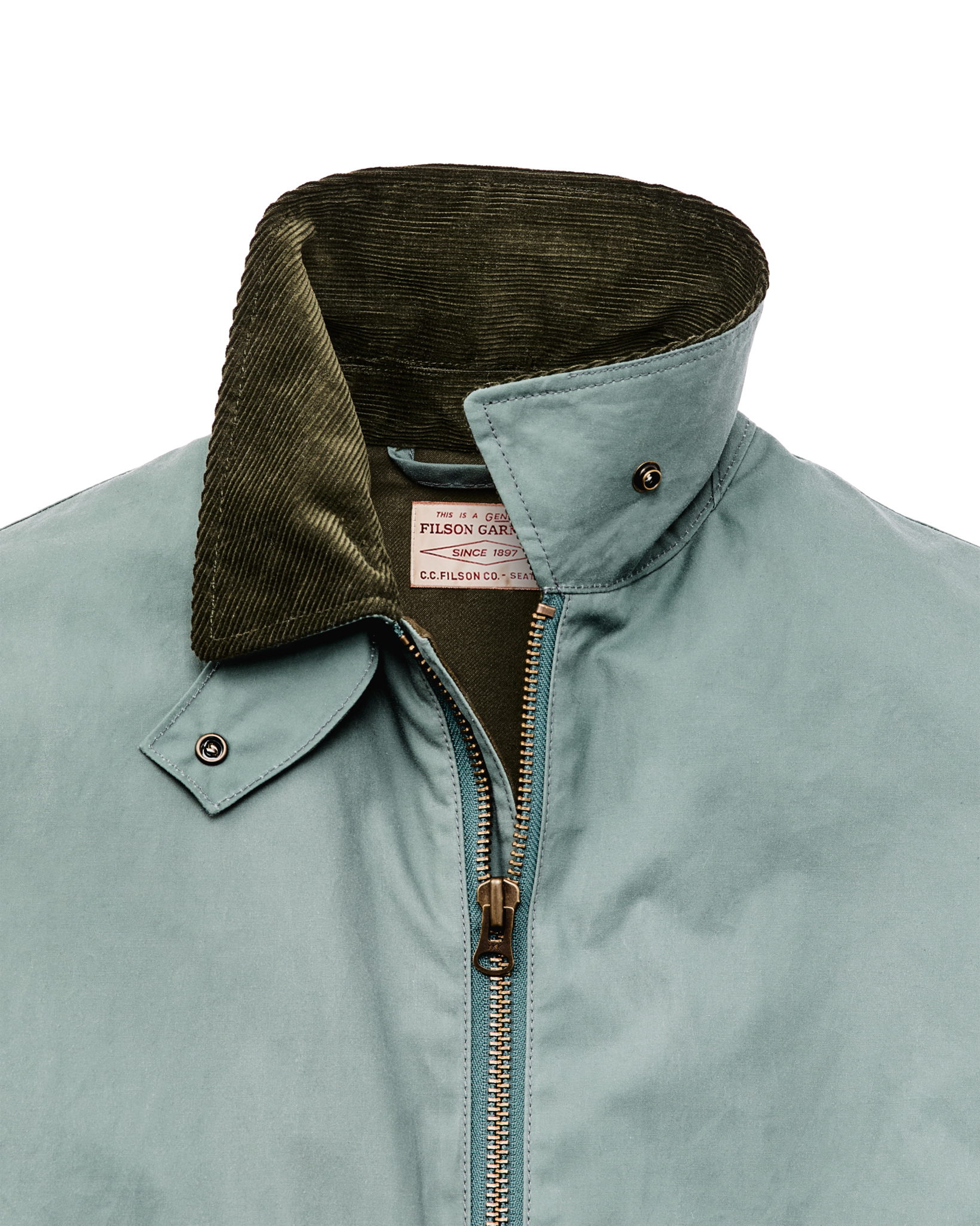 Women's Cover Cloth Raincoat - Balsam Green - Image 9