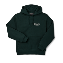 Prospector Embroidered Hoodie - Fir Oval
