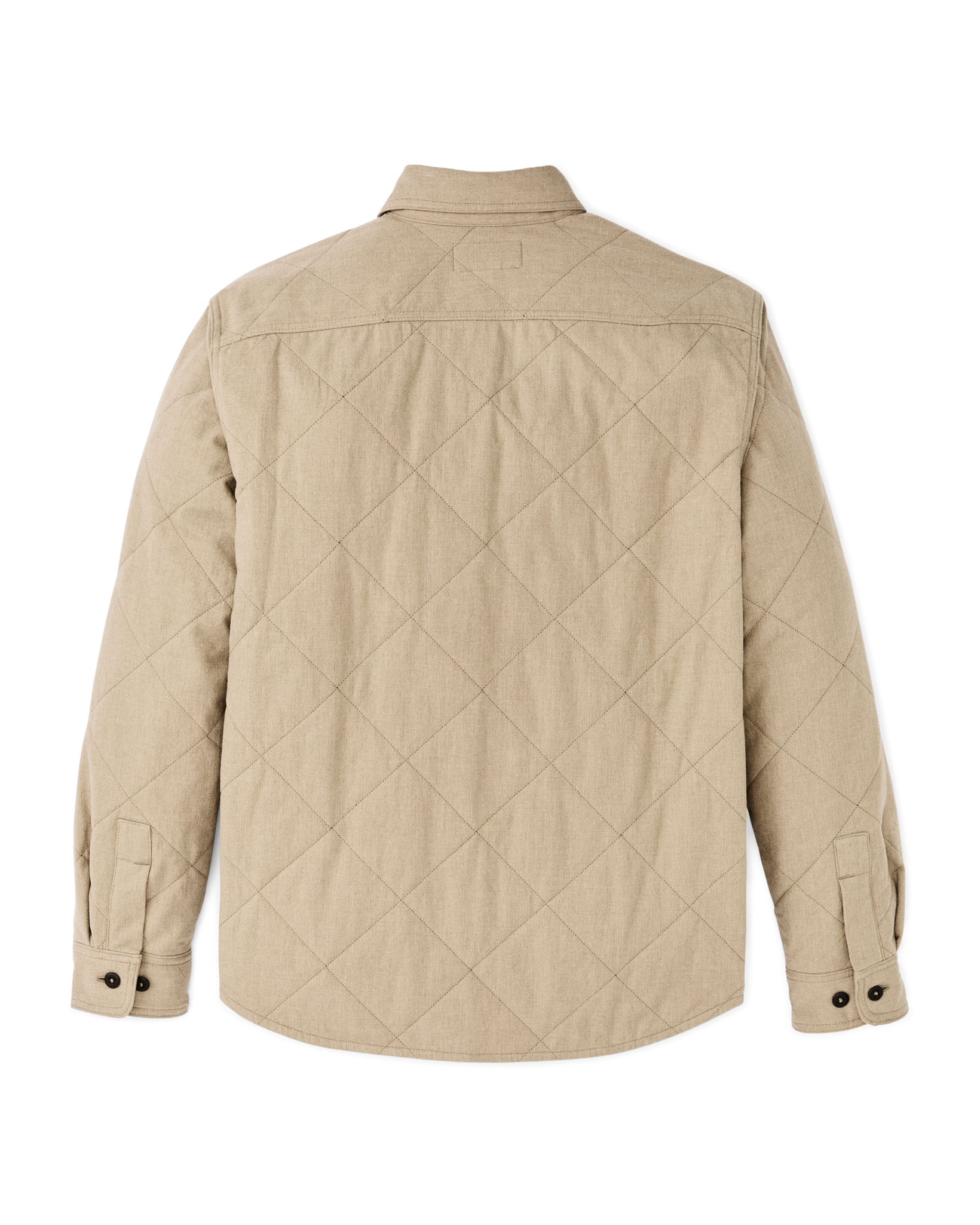 Insulated Flannel Shirt - Warm Khaki - Image 2