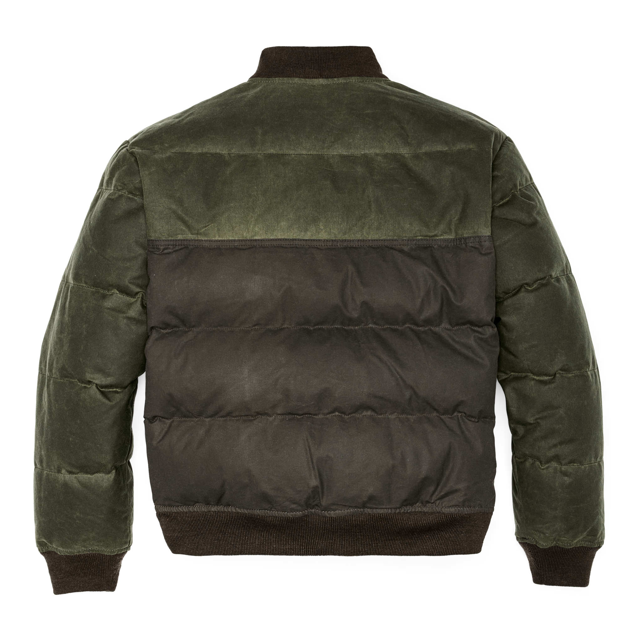 Down Bomber Jacket - Otter Green - Image 4