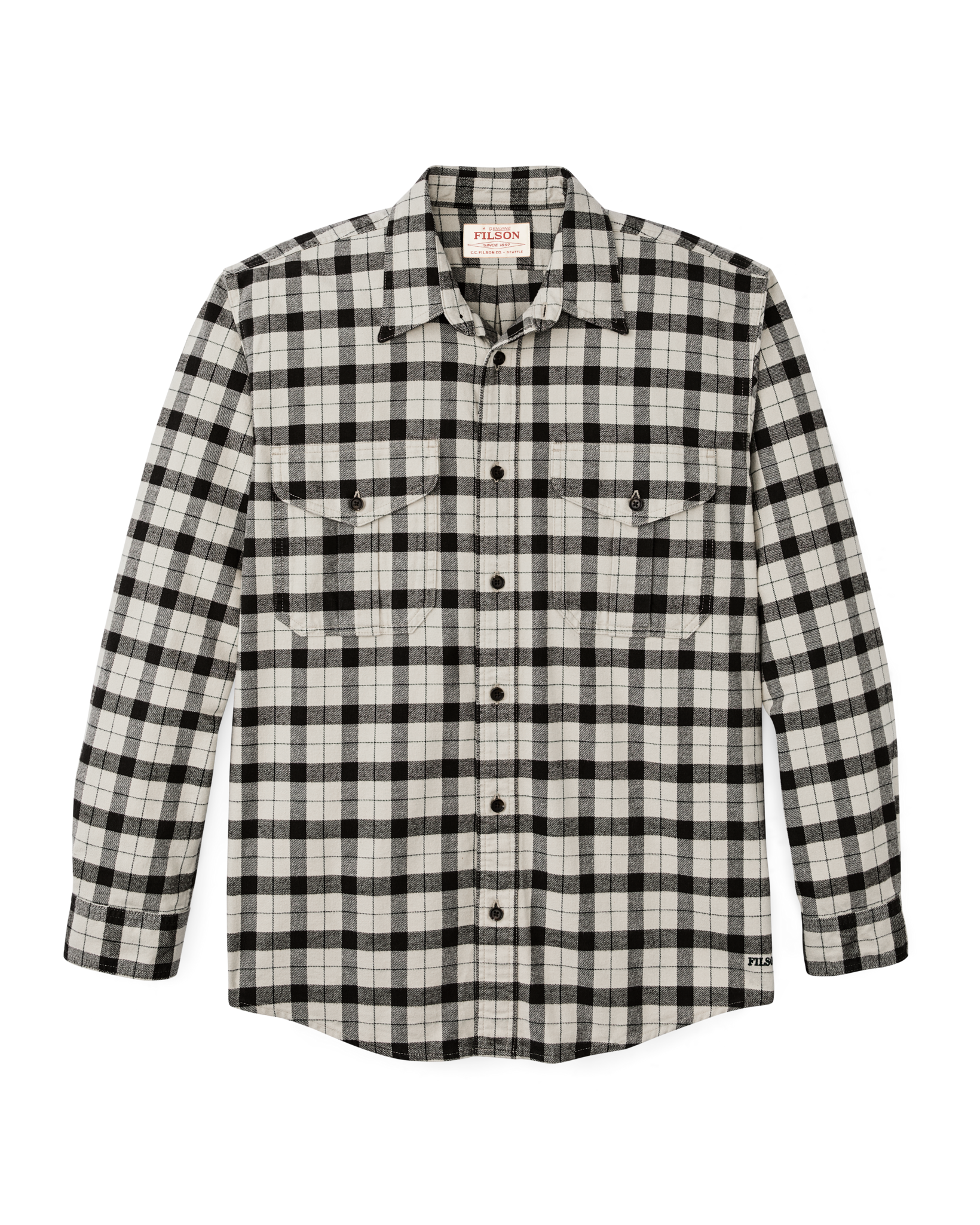 Alaskan Guide Shirt - Cream / Peat / Multi Plaid - Image 5