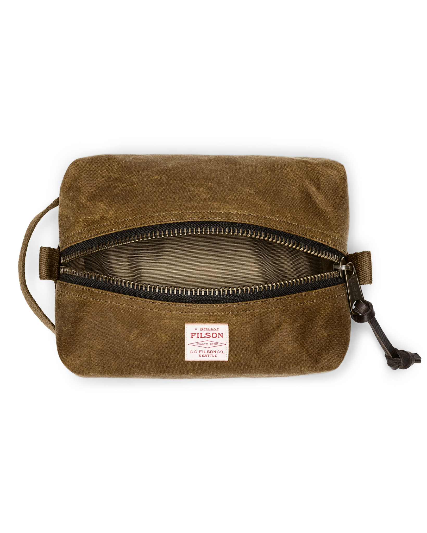 Tin Cloth Travel Kit - Dark Tan - Image 5