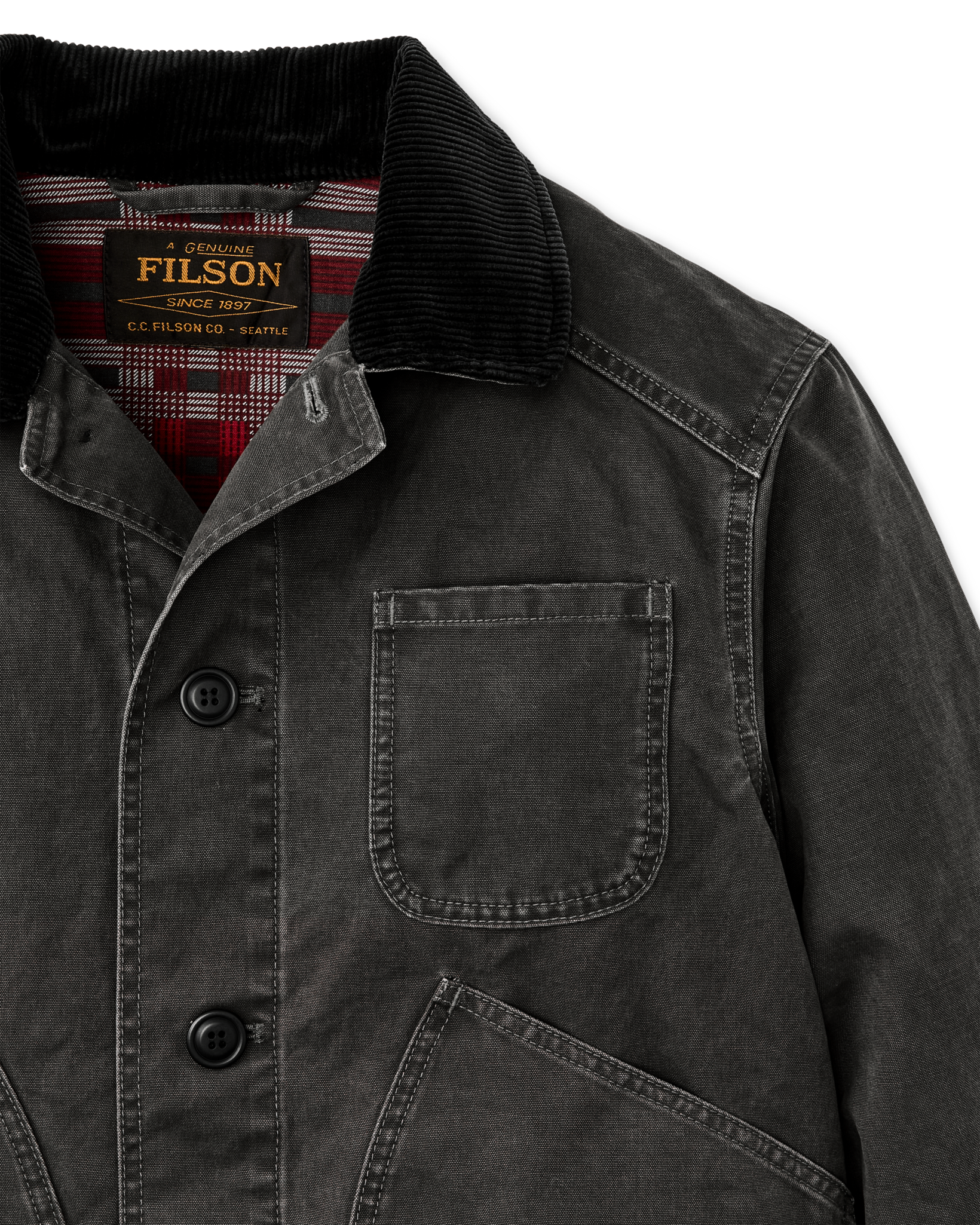 Canvas Outfitter Jacket - Peat - Image 7