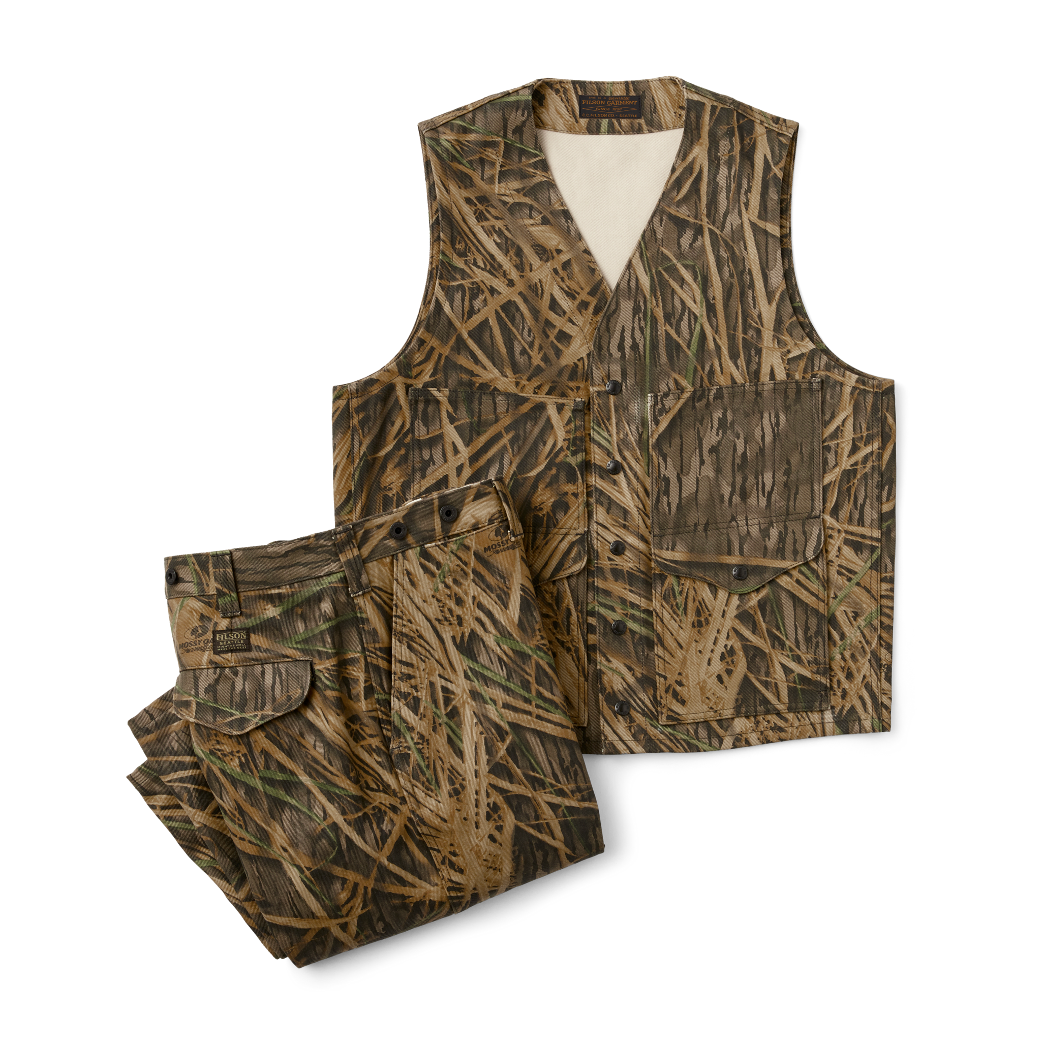 Rugged Twill Cruiser Vest - Mossy Oak Shadow Grass - Image 6