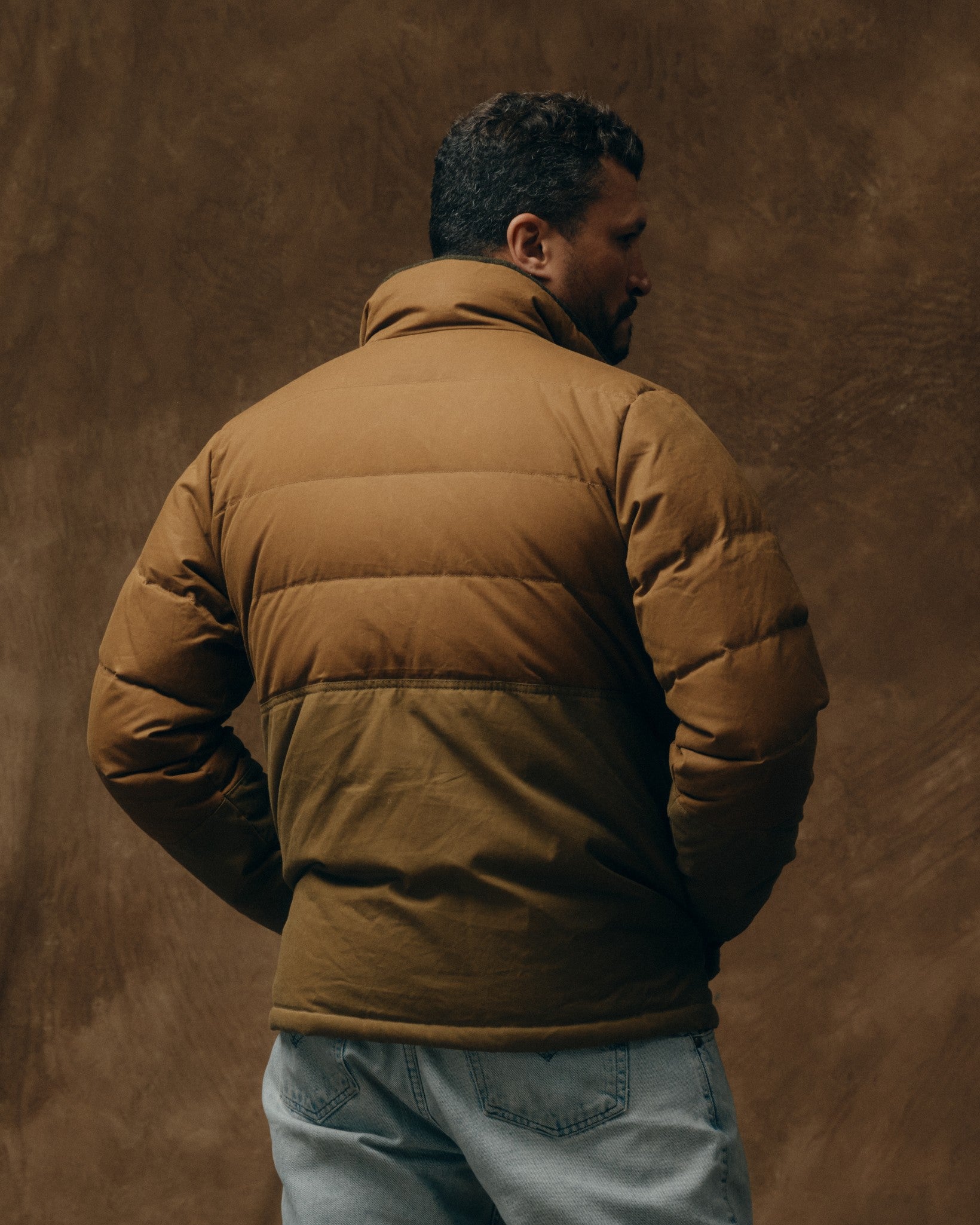 Down Cruiser Jacket - Dark Tan - Image 2