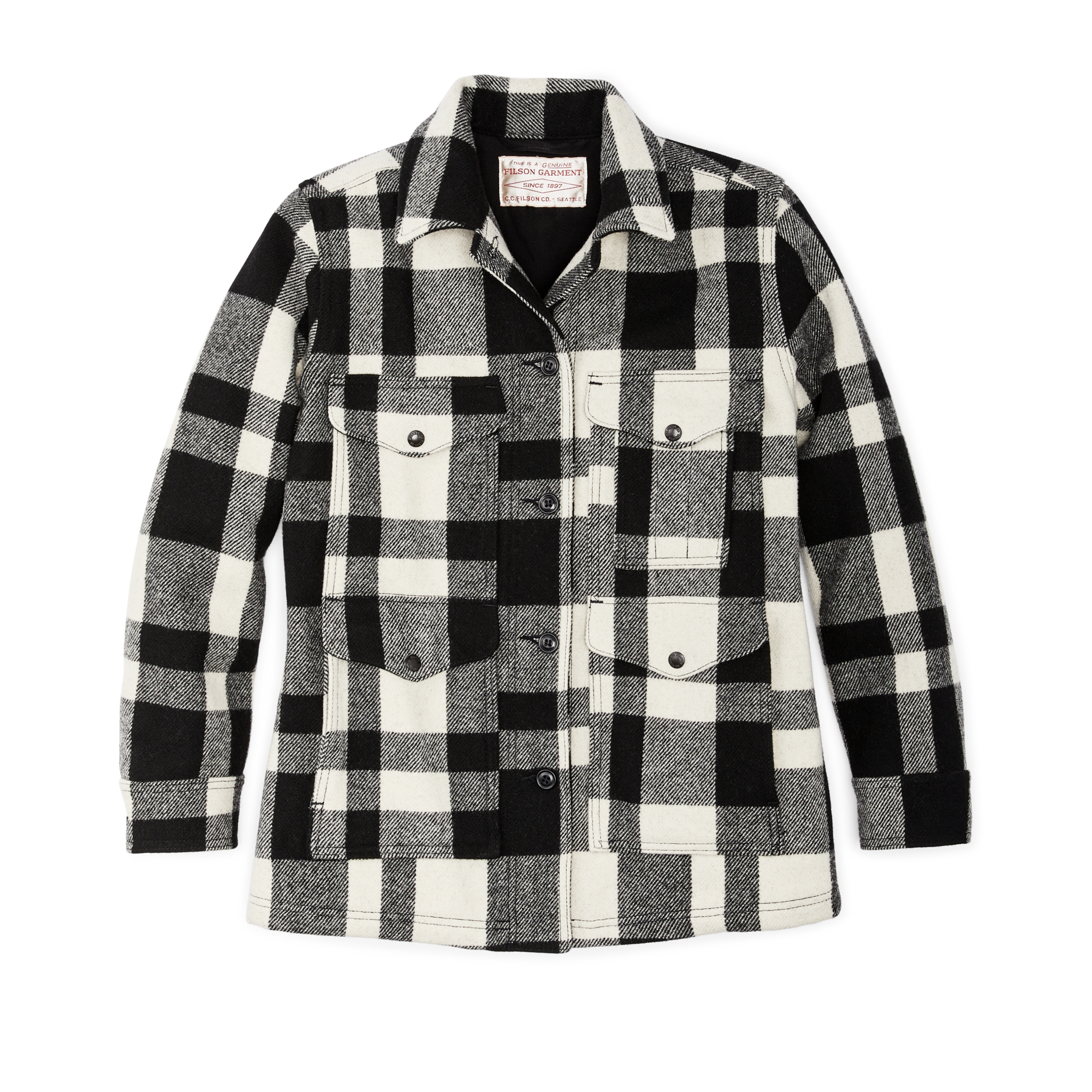 Women's Mackinaw Cruiser - Natural / Black Heritage Plaid