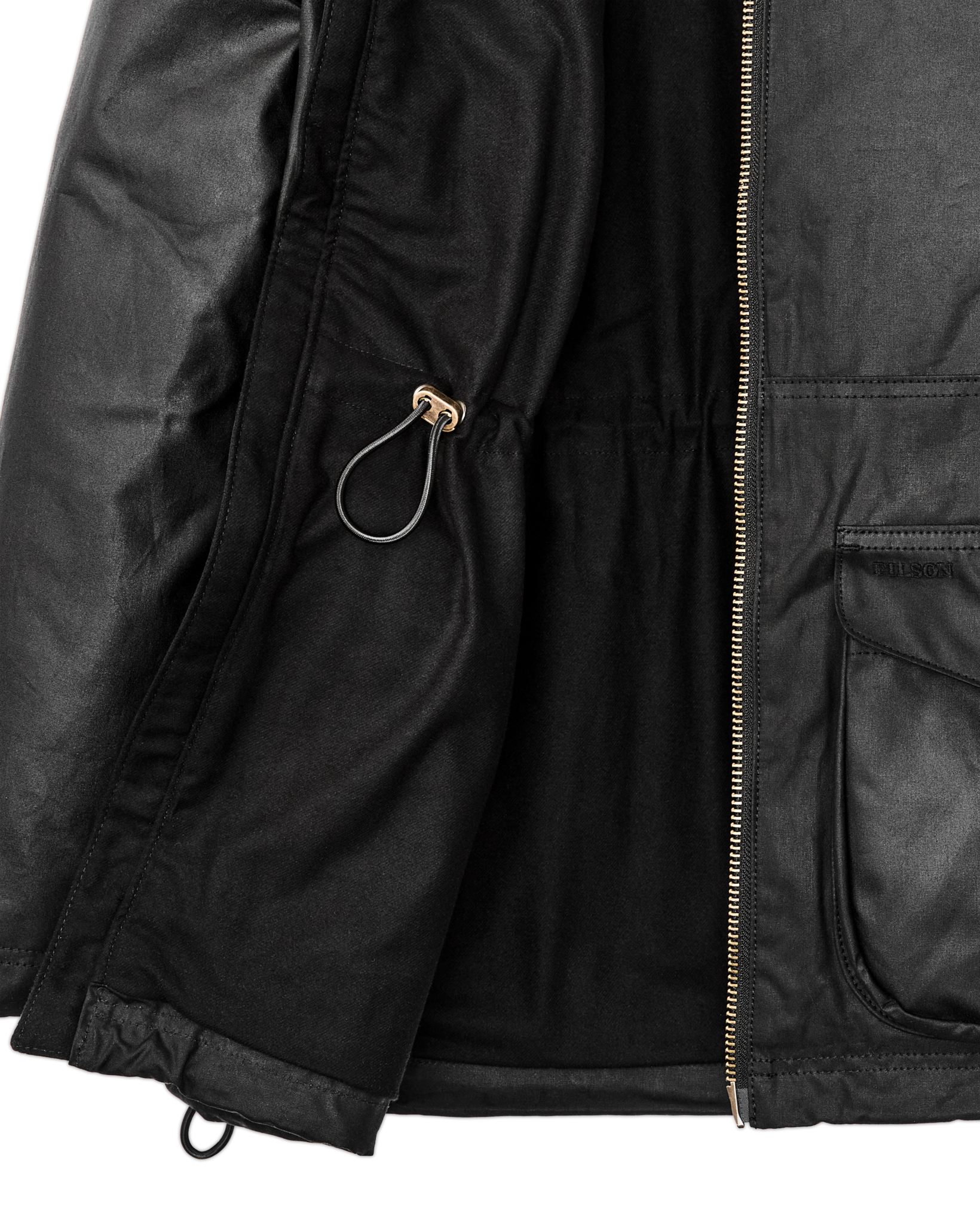 Women's Cover Cloth Raincoat - Black - Image 7