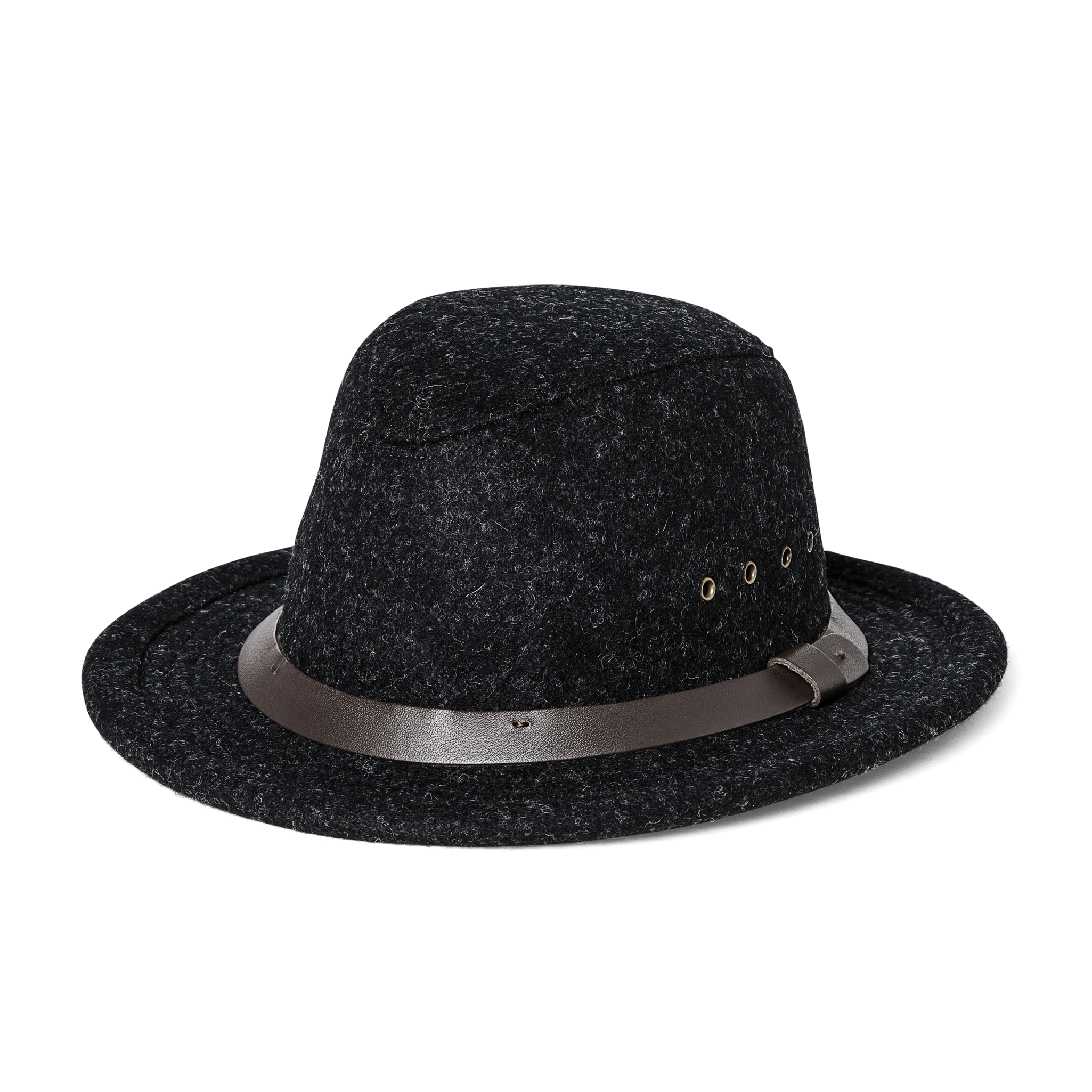 Wool Packer Hat - Charcoal - Image 3