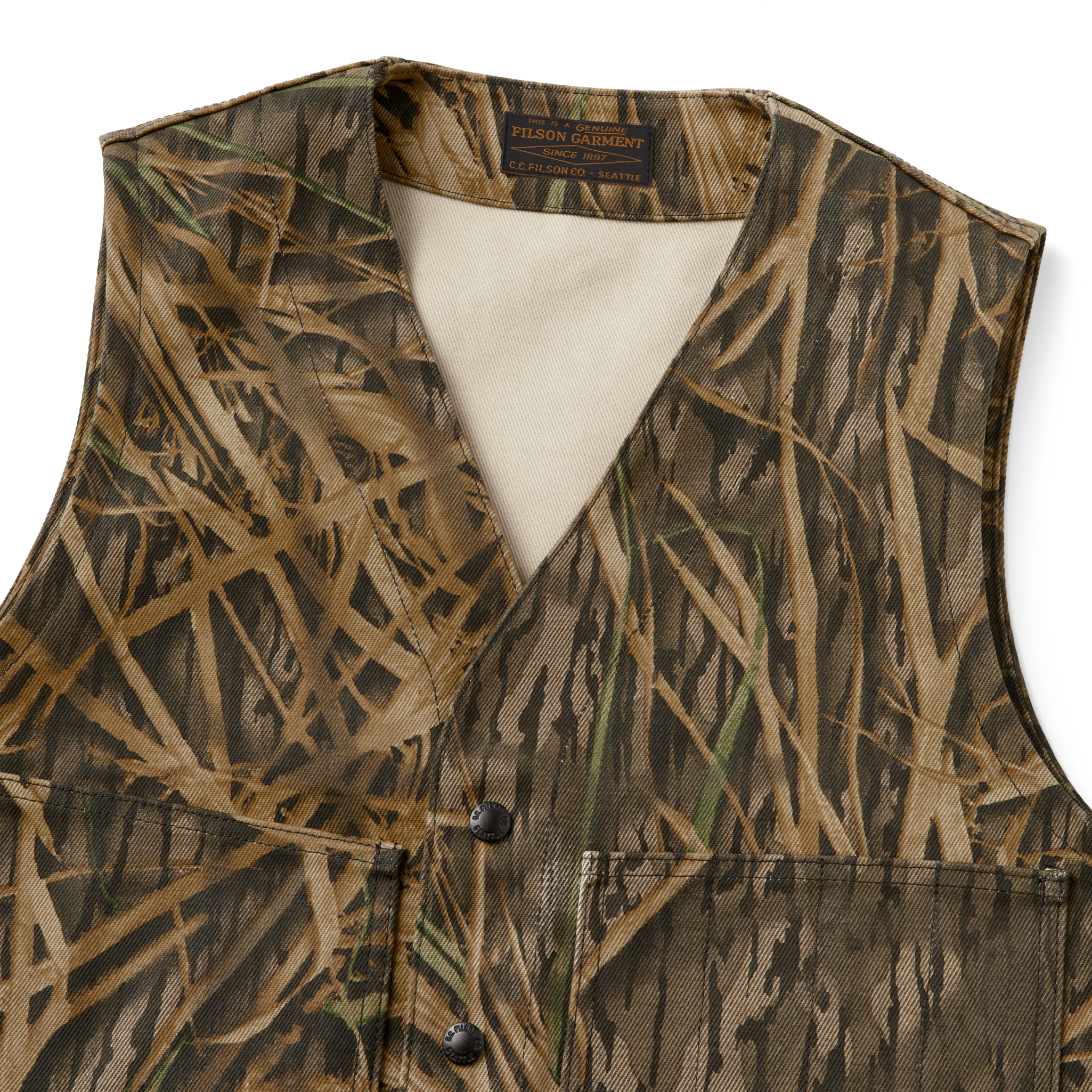 Rugged Twill Cruiser Vest - Mossy Oak Shadow Grass - Image 4