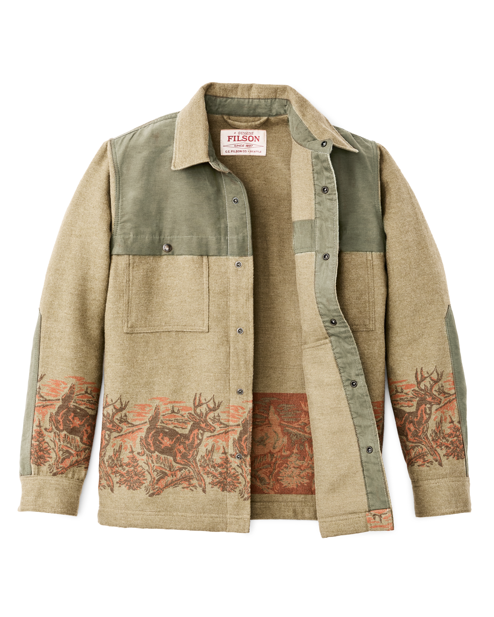 Colchuck Forester Jac-shirt - Sage Heather - Image 8