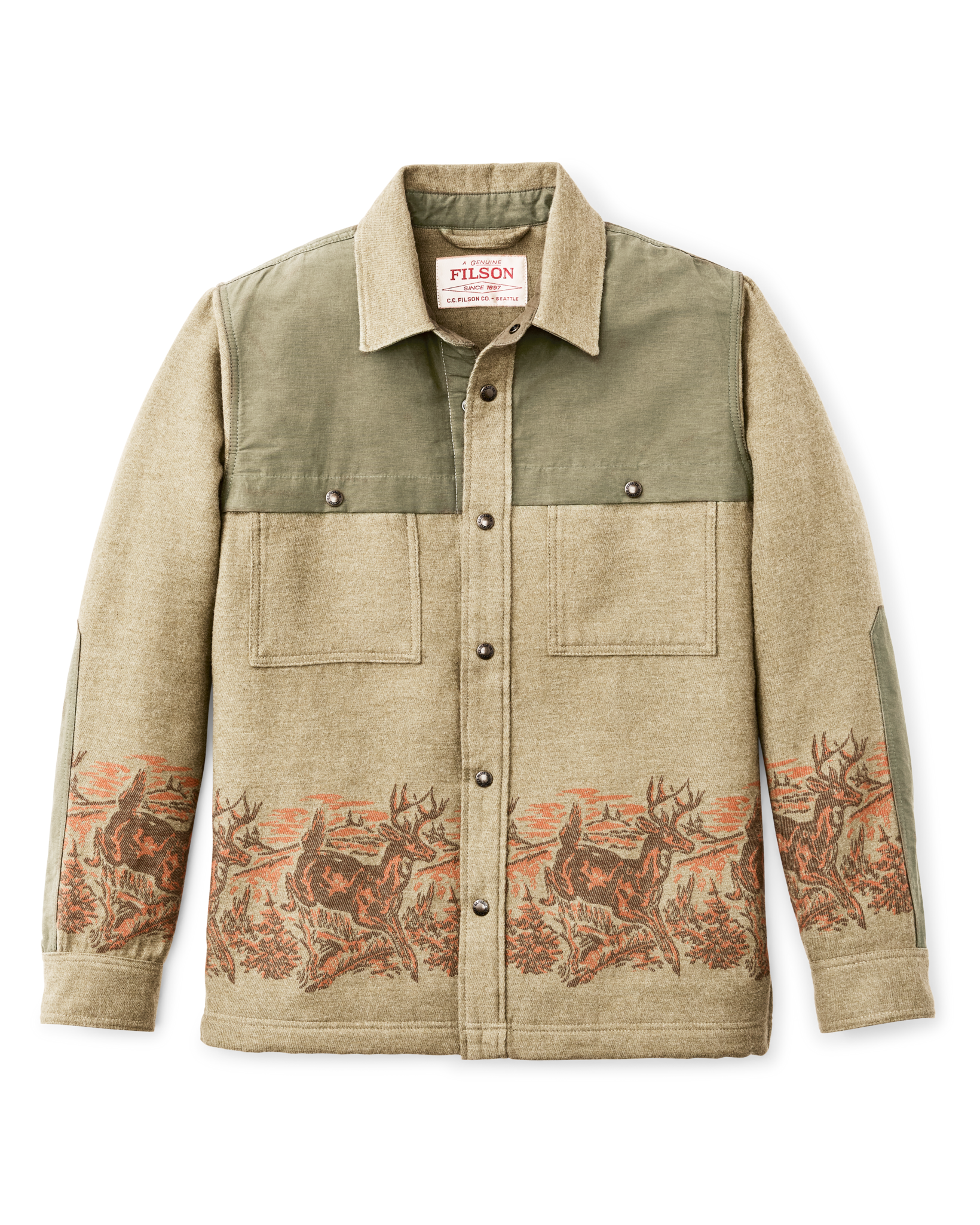Colchuck Forester Jac-shirt - Sage Heather - Image 6