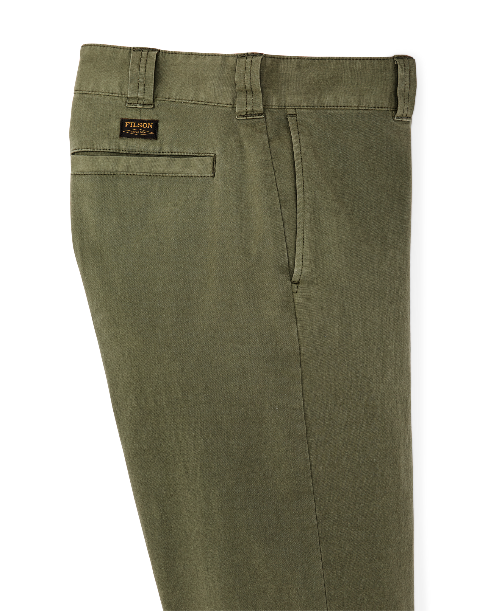 Granite Mountain Flat Front Pants - Burnt Olive - Image 6