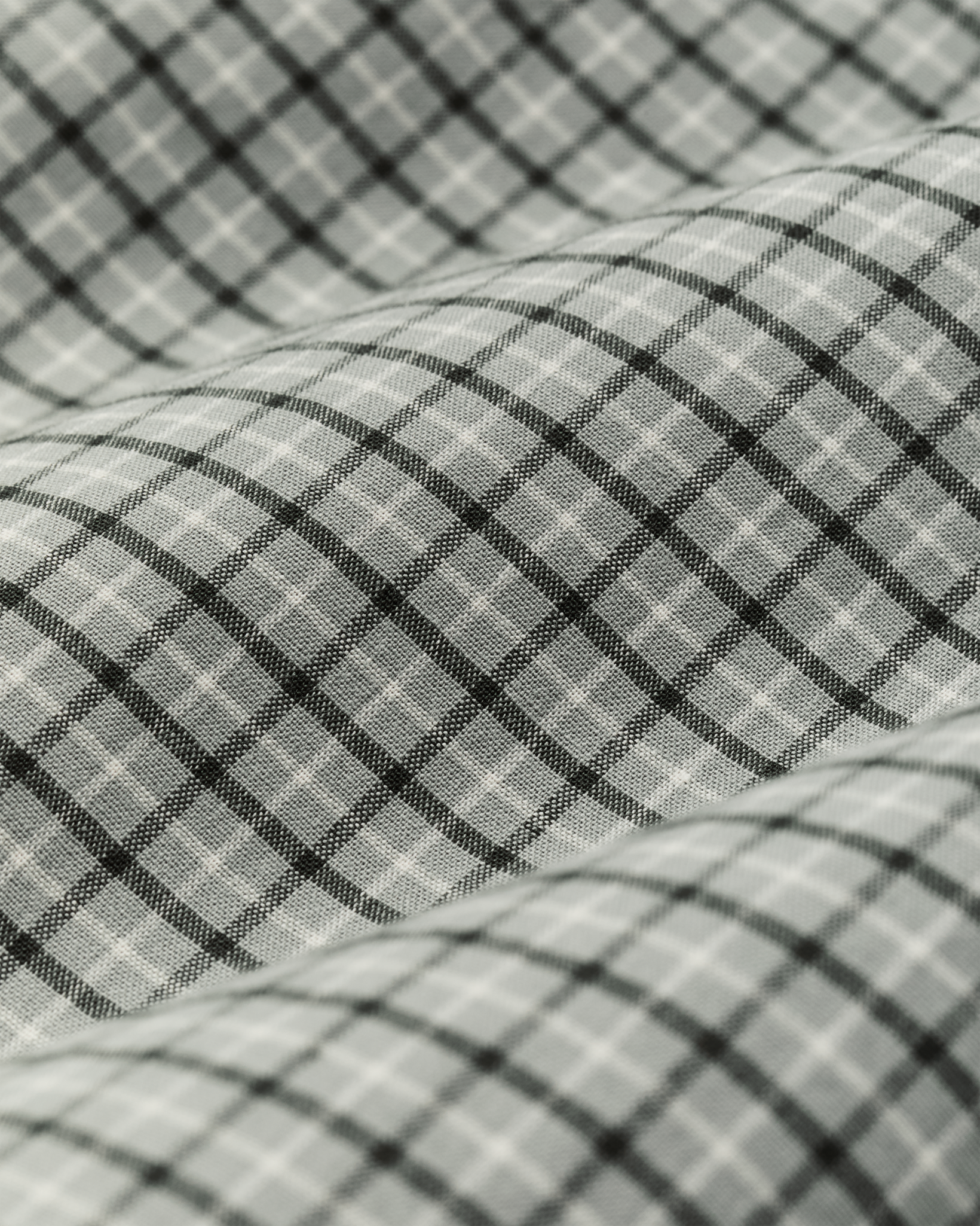 Twin Lakes Sport Shirt - Gray / Olive Check - Image 7