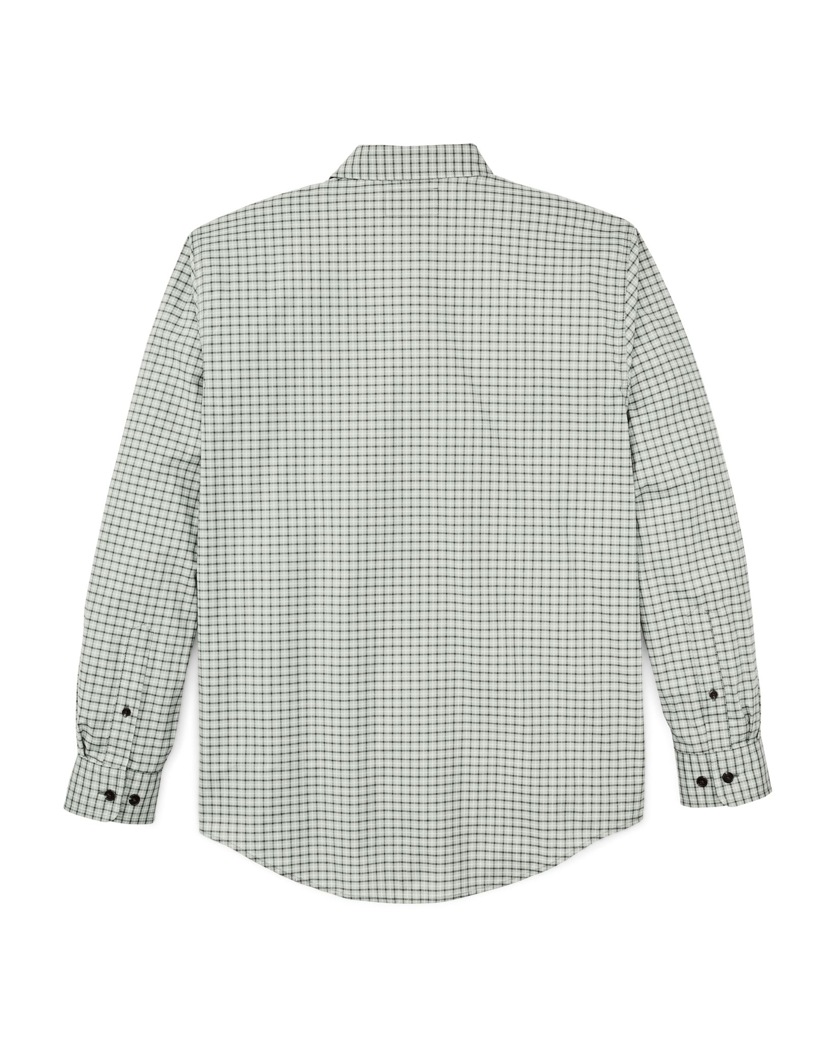 Twin Lakes Sport Shirt - Gray / Olive Check - Image 5