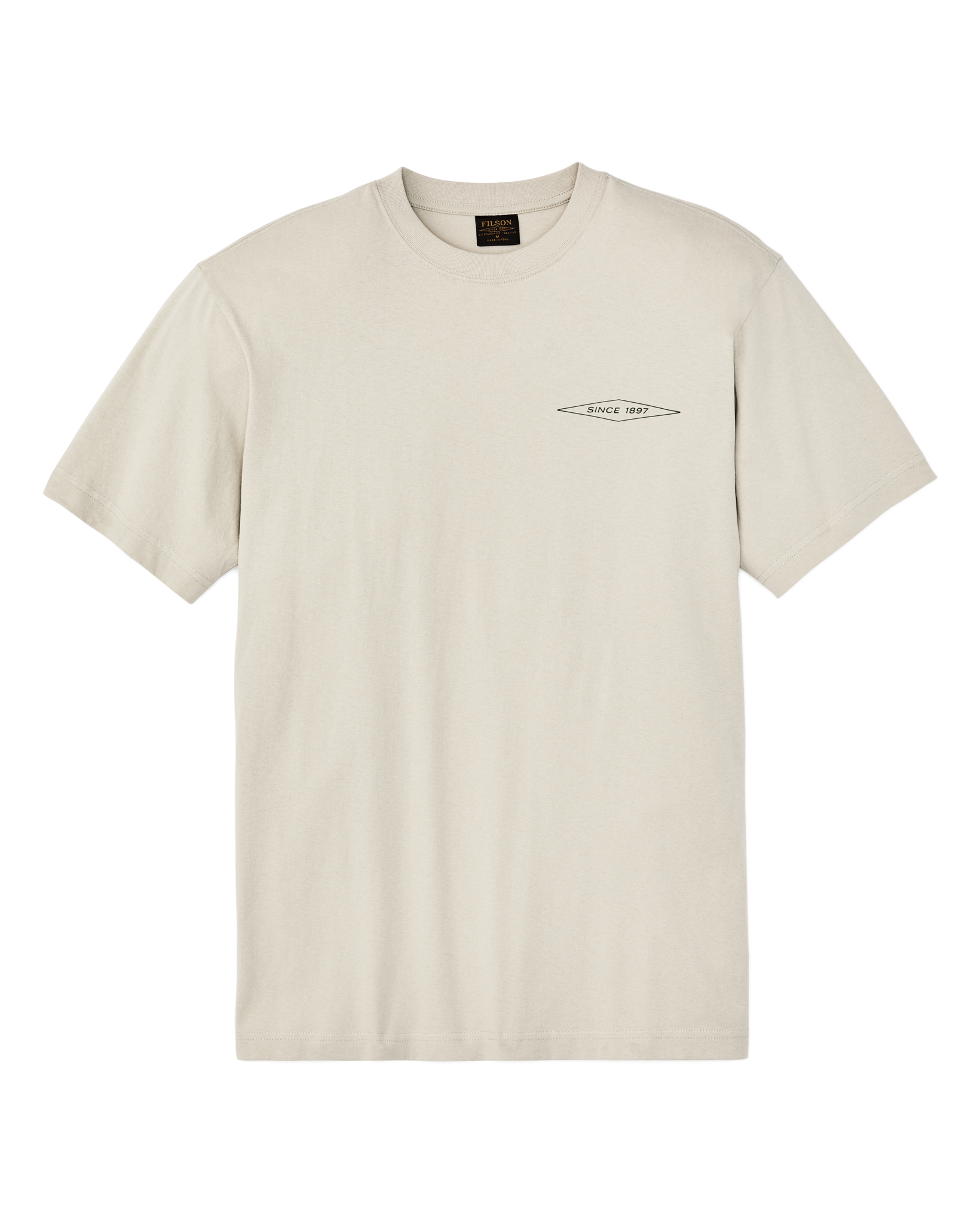 Diamond Graphic T-shirt - Gray Sky - Image 4