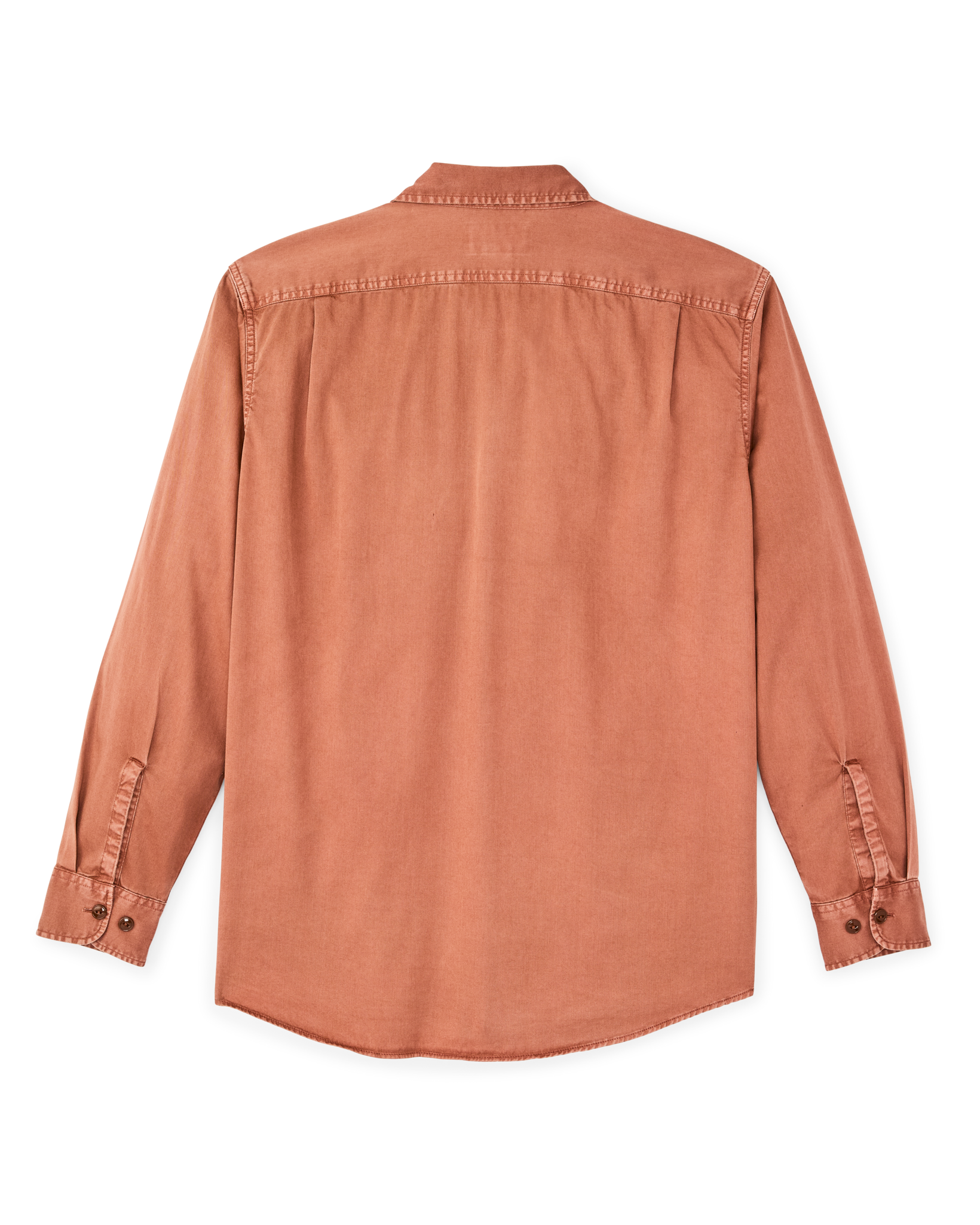 4.5-oz. Twill Shirt - Copper Brown - Image 5