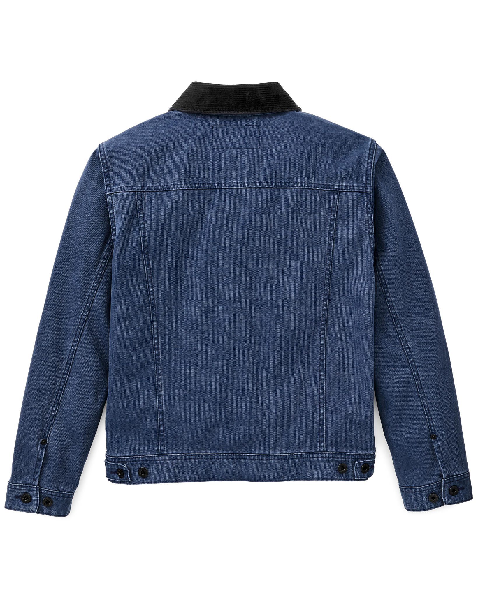 Rustic Canvas Short Cruiser Jacket - Indigo - Image 2