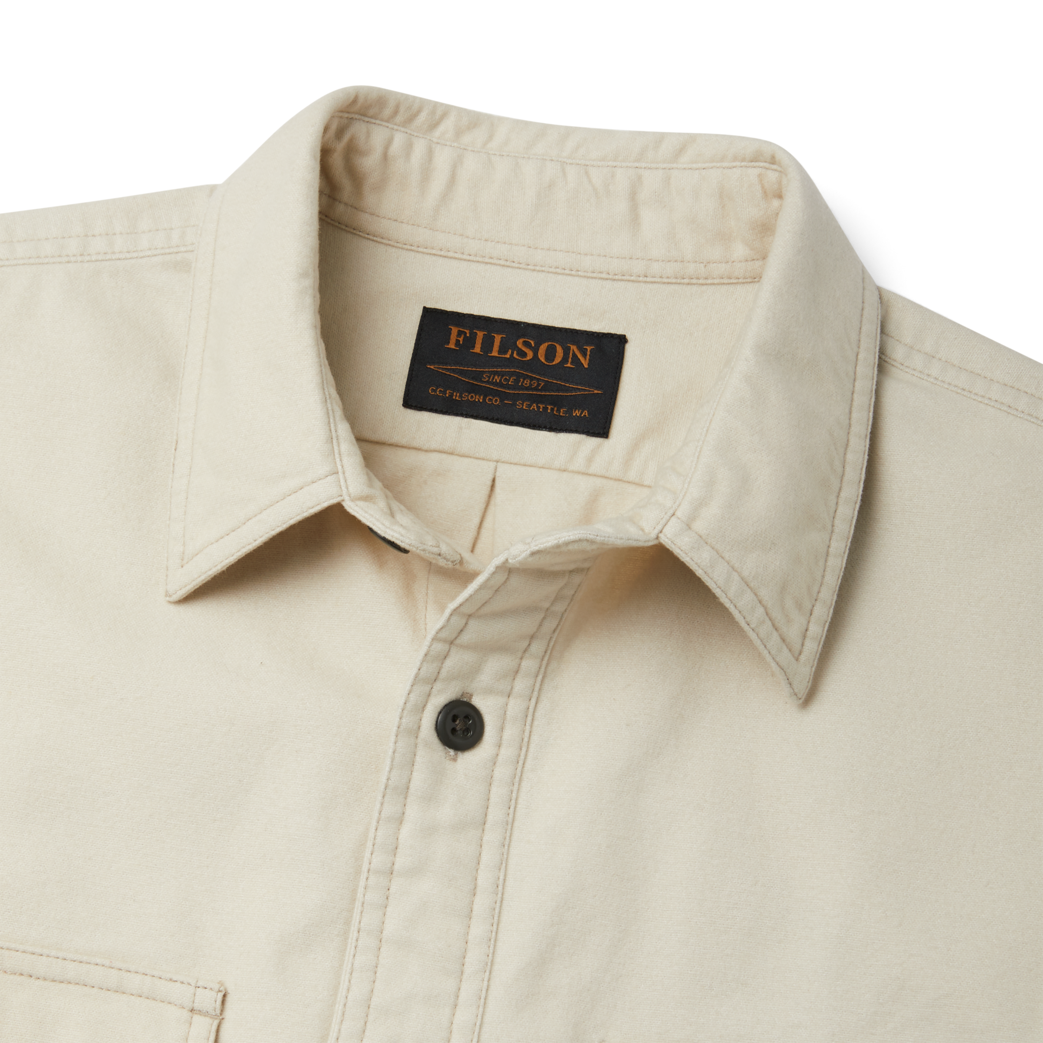 Field Flannel Shirt - Natural - Image 4