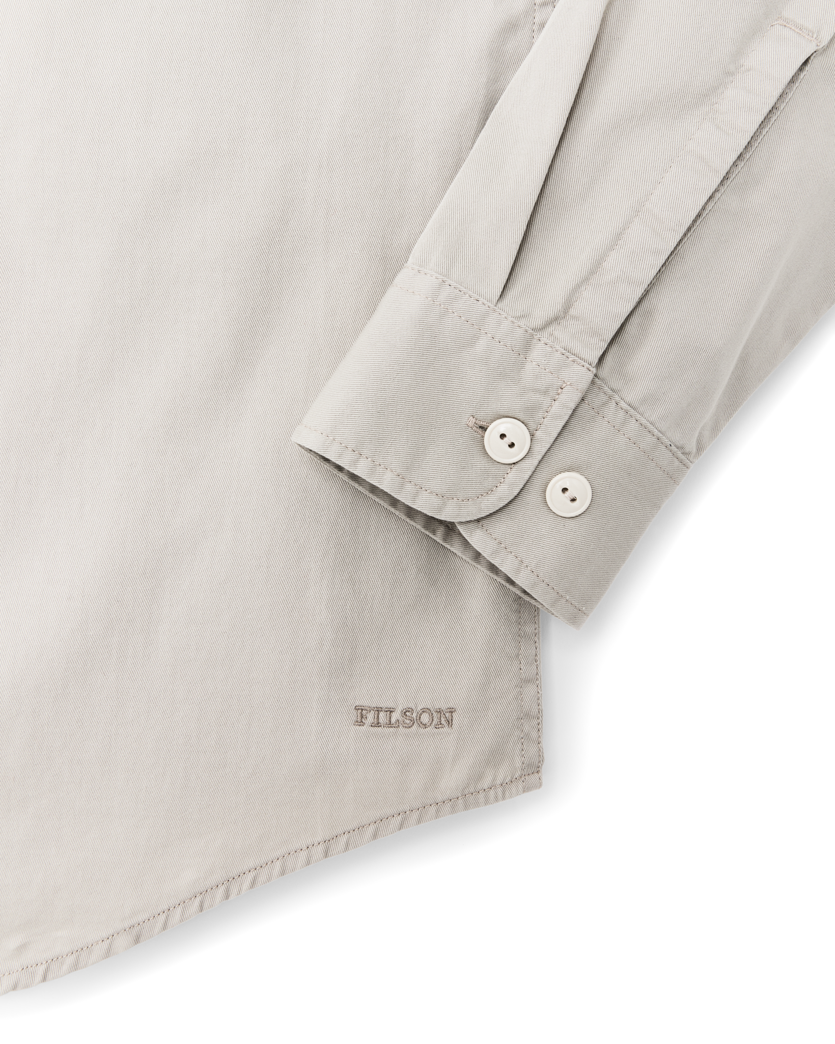 4.5-oz. Twill Shirt - Gray Sky - Image 7