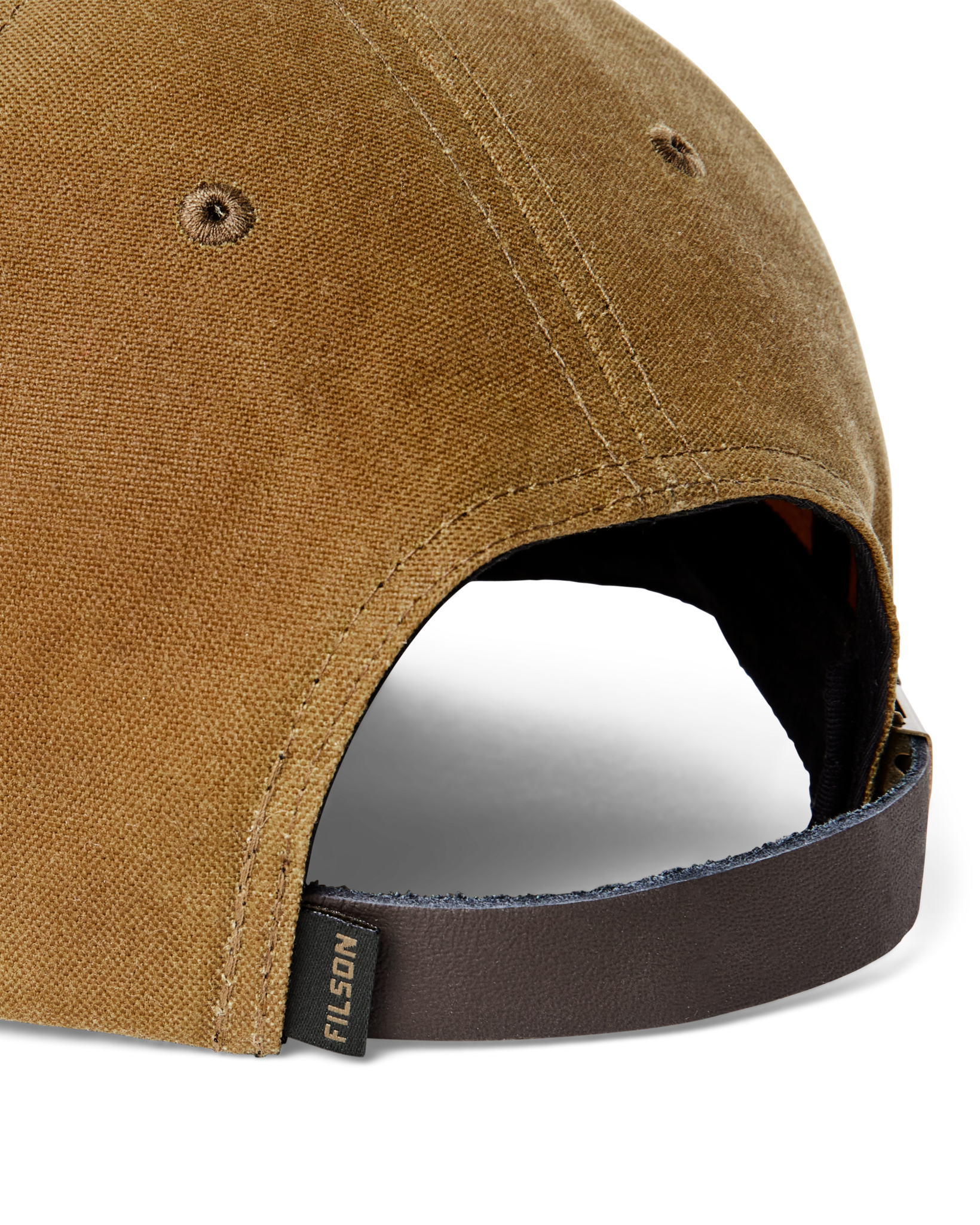 Waxed Logger Cap - Dark Khaki - Image 3