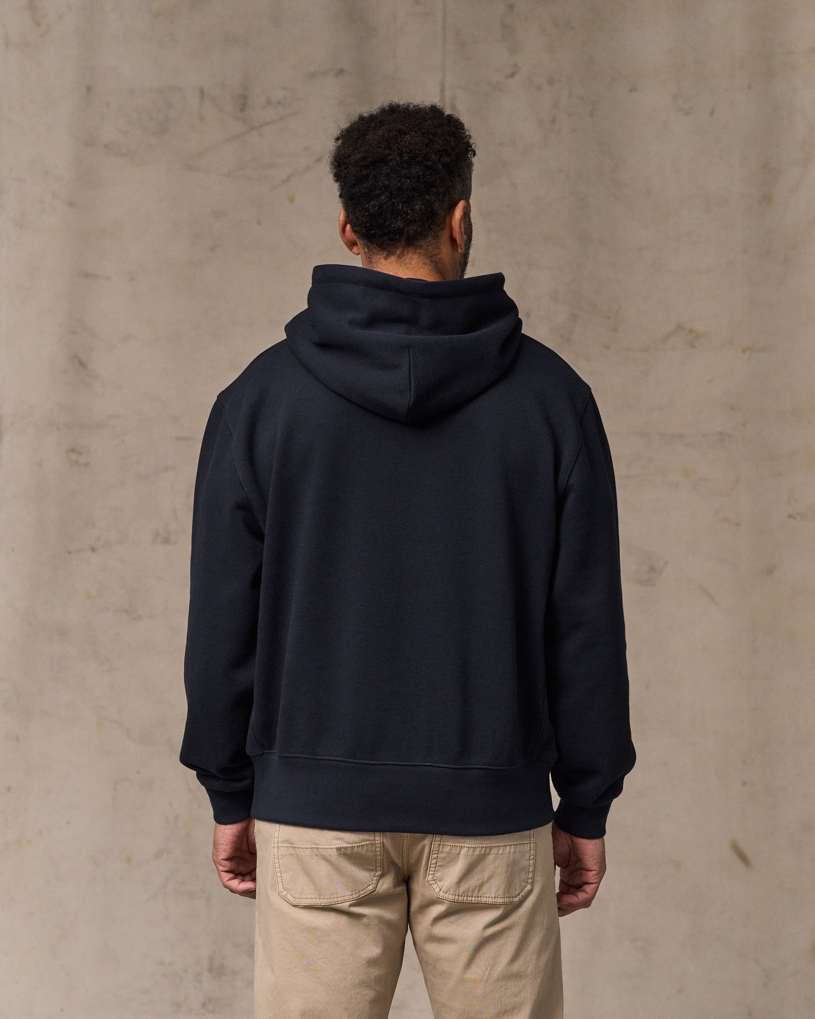 14-oz. Heritage Fleece Hoodie - Dark Indigo - Image 2