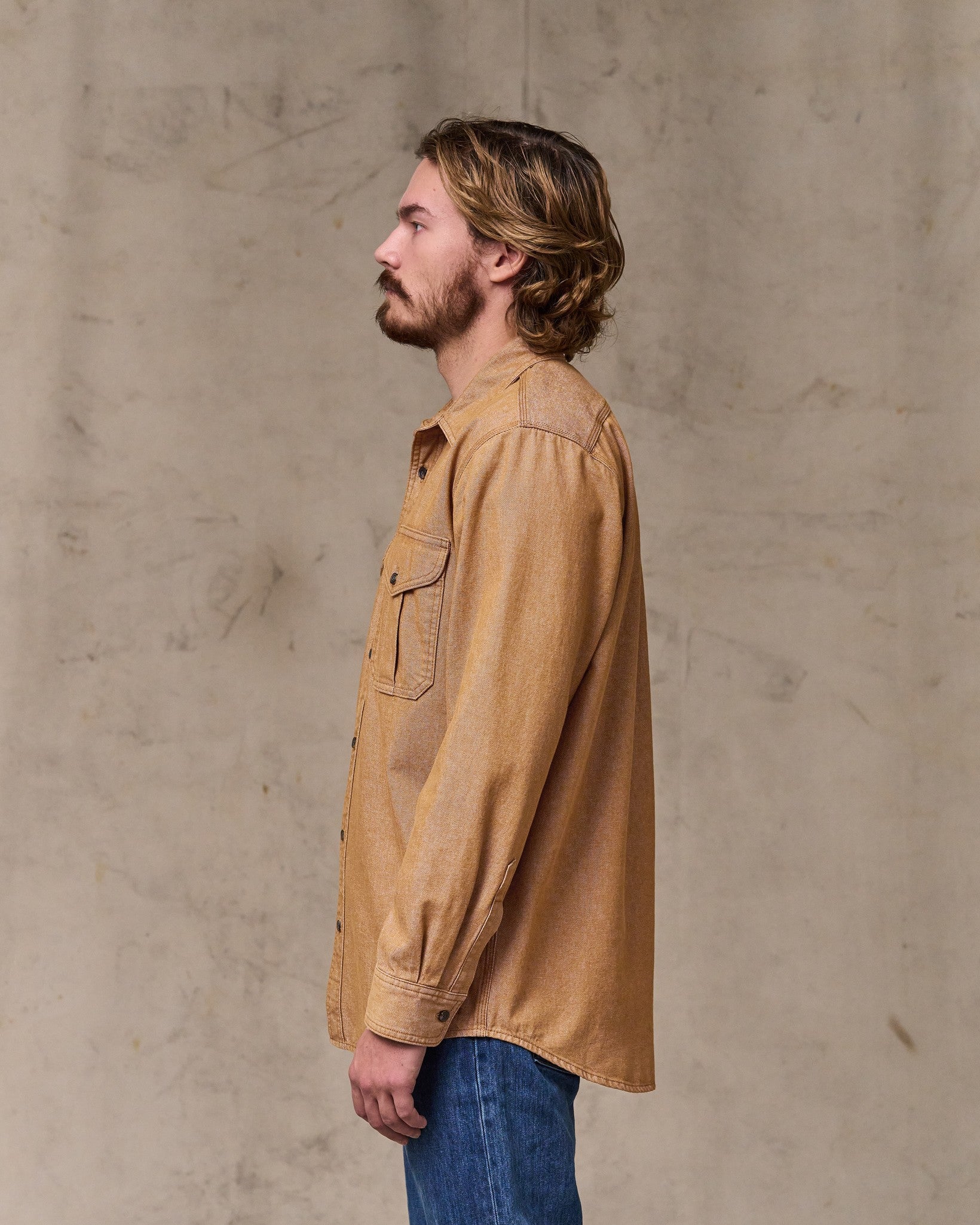 Denim Guide Shirt - Harvest Tan - Image 3