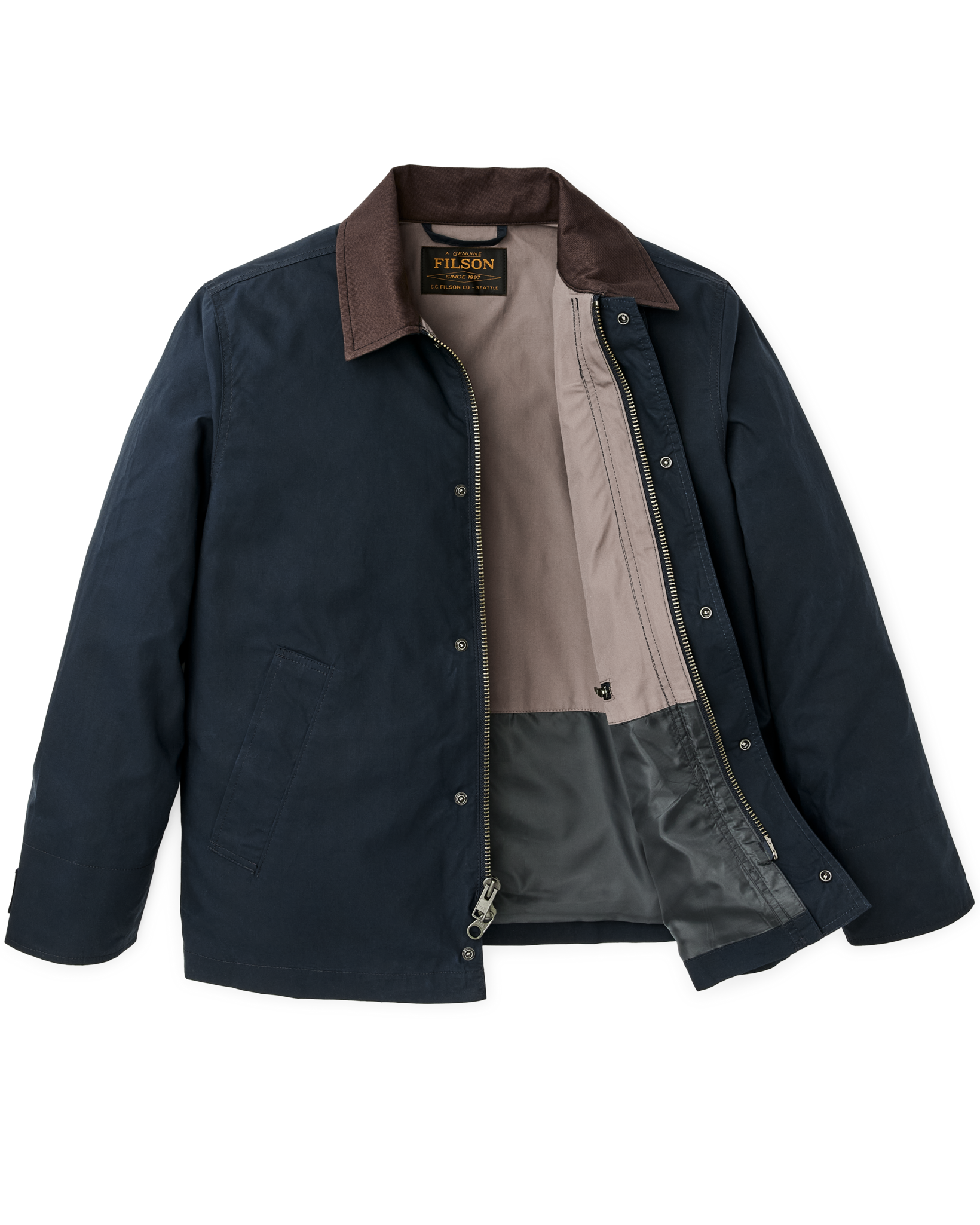 Dry Wax Short Field Jacket - Navy - Image 6