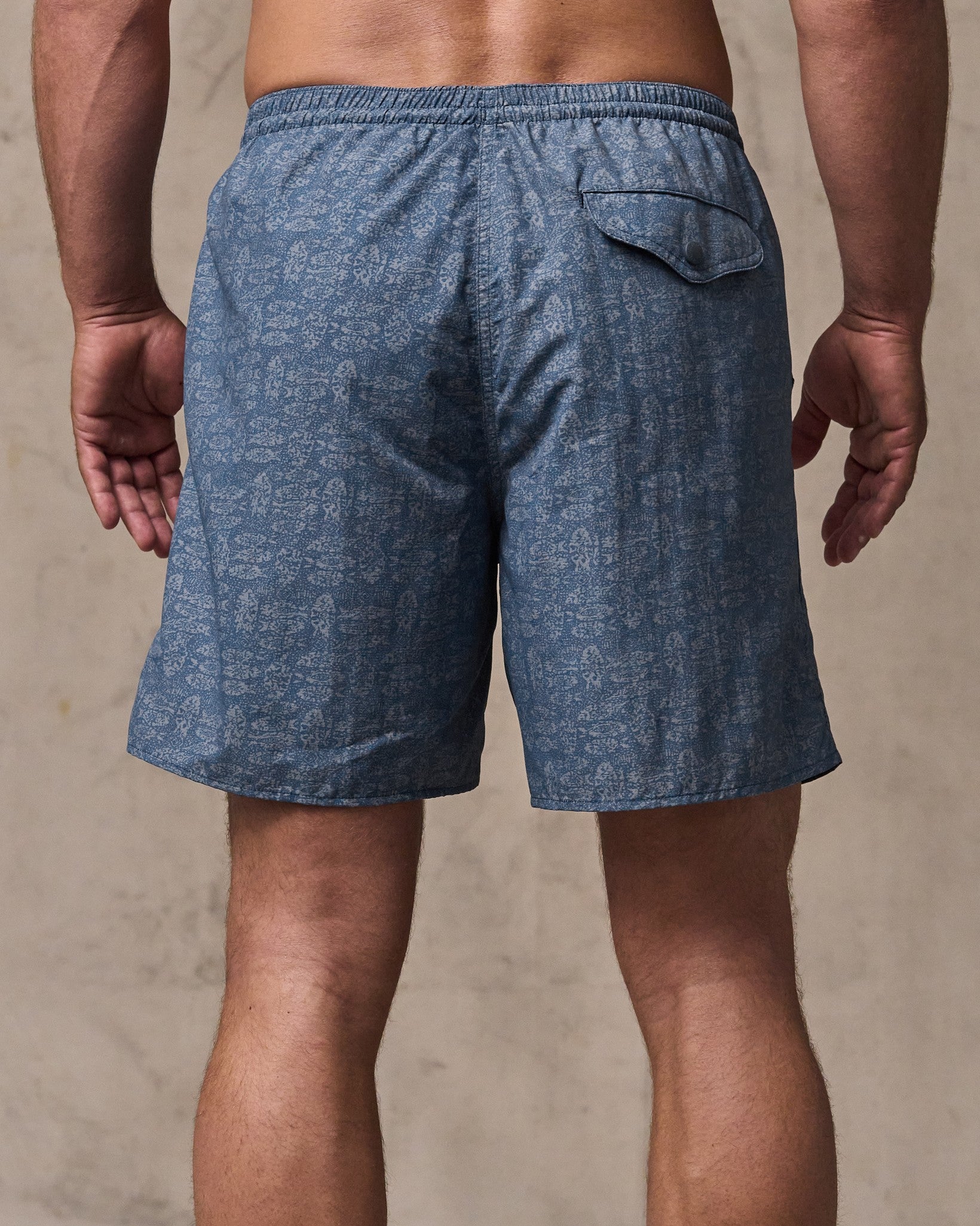 Oxbow Lake Trunks - Blue Print - Image 2