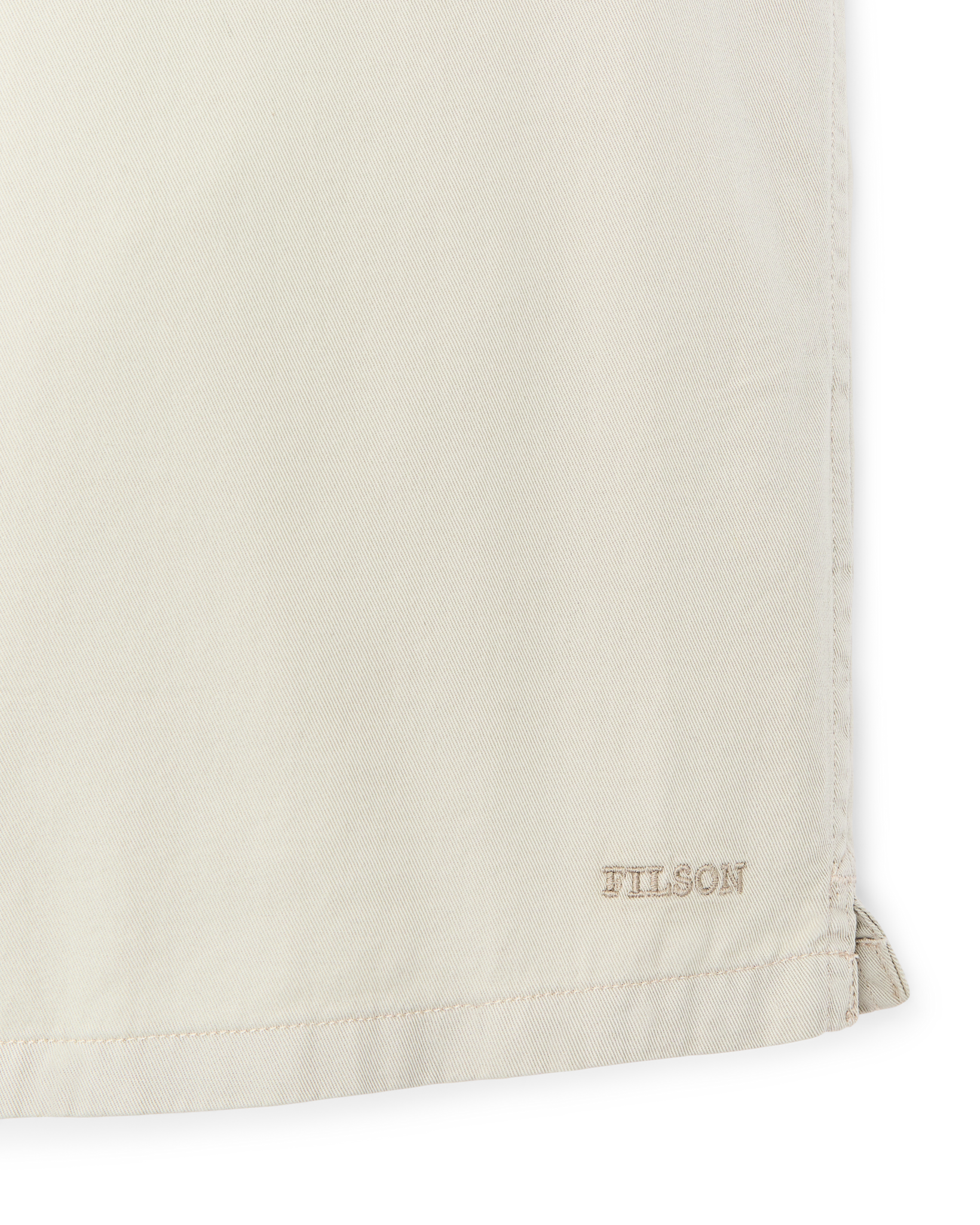 Short Sleeve 4.5-oz. Twill Shirt - Ivory - Image 7