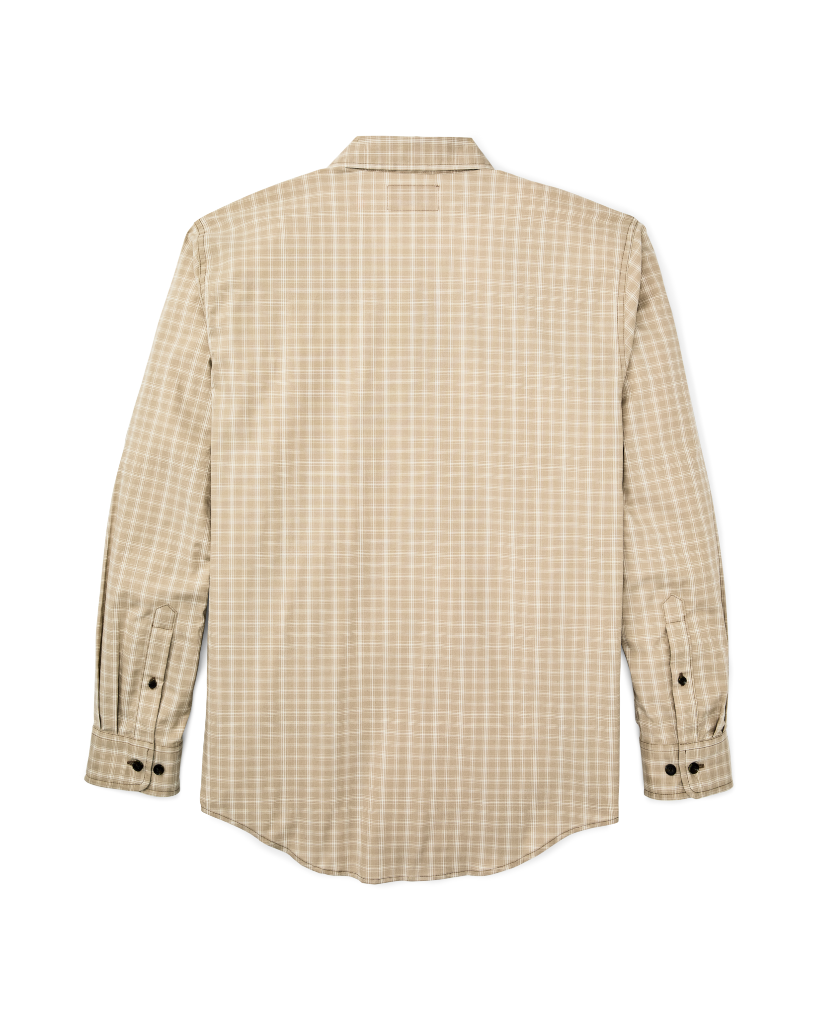 Twin Lakes Sport Shirt - Tan / Cream Plaid - Image 2